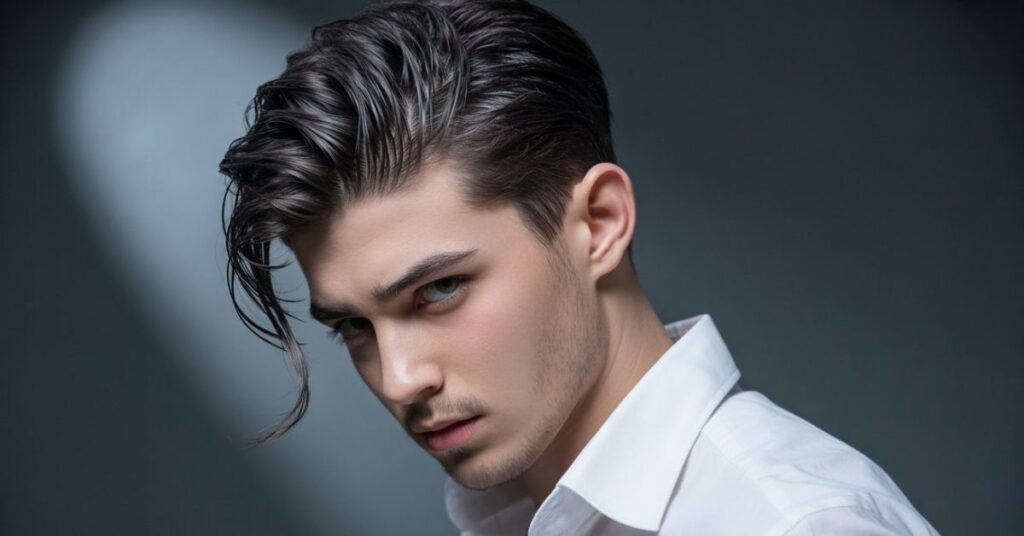 messy hairstyles men