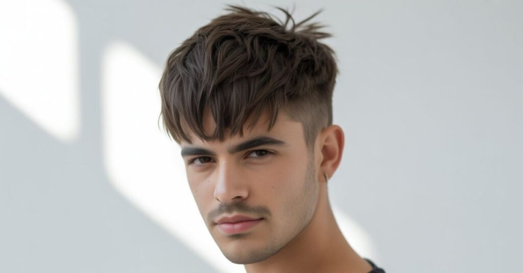 messy hairstyles men