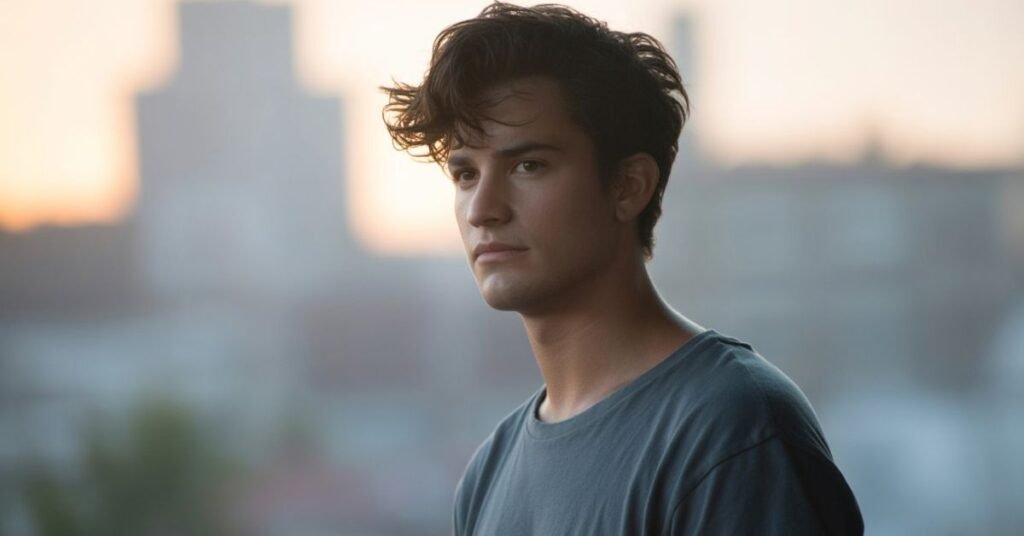 messy hairstyles men