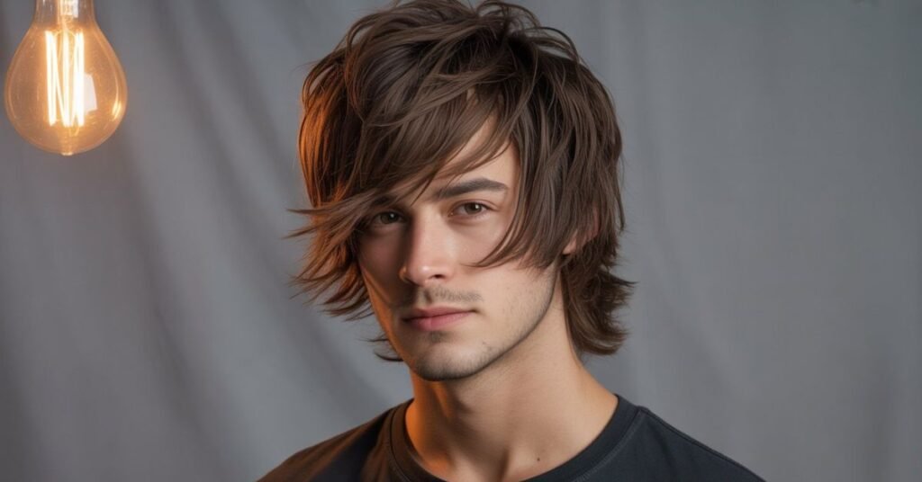 messy hairstyles men