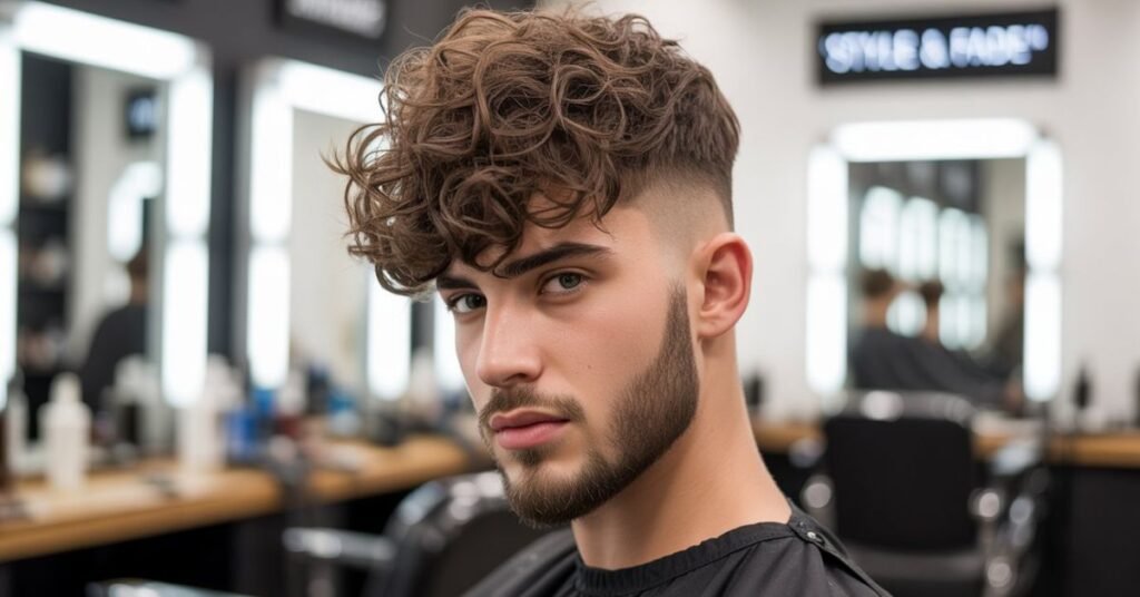 messy hairstyles men