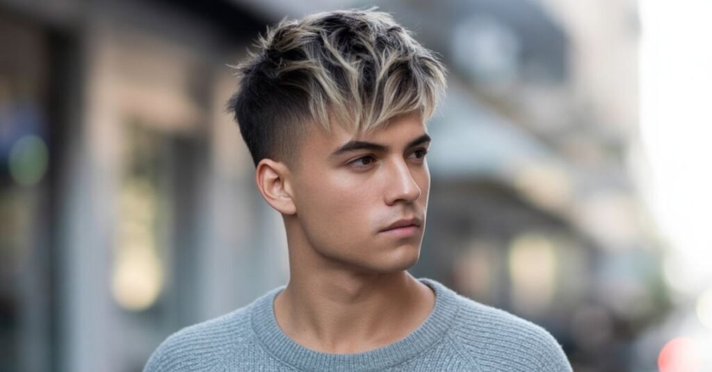 messy hairstyles men