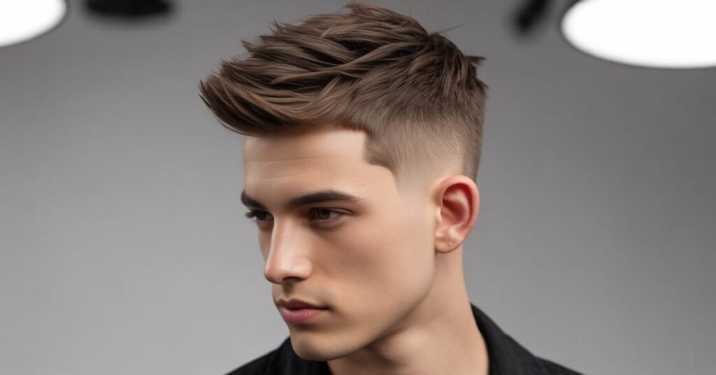 messy hairstyles men