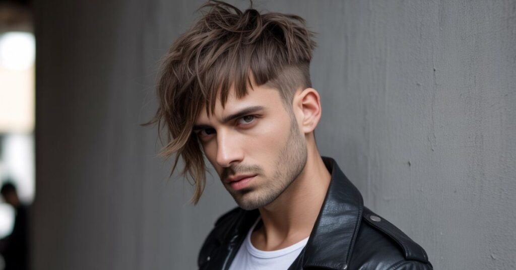 messy hairstyles men