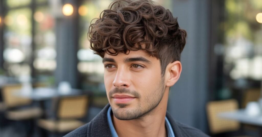 messy hairstyles men
