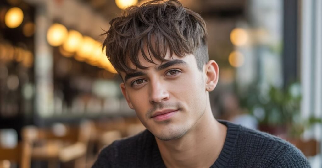 messy hairstyles men