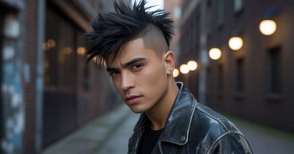 messy hairstyles men