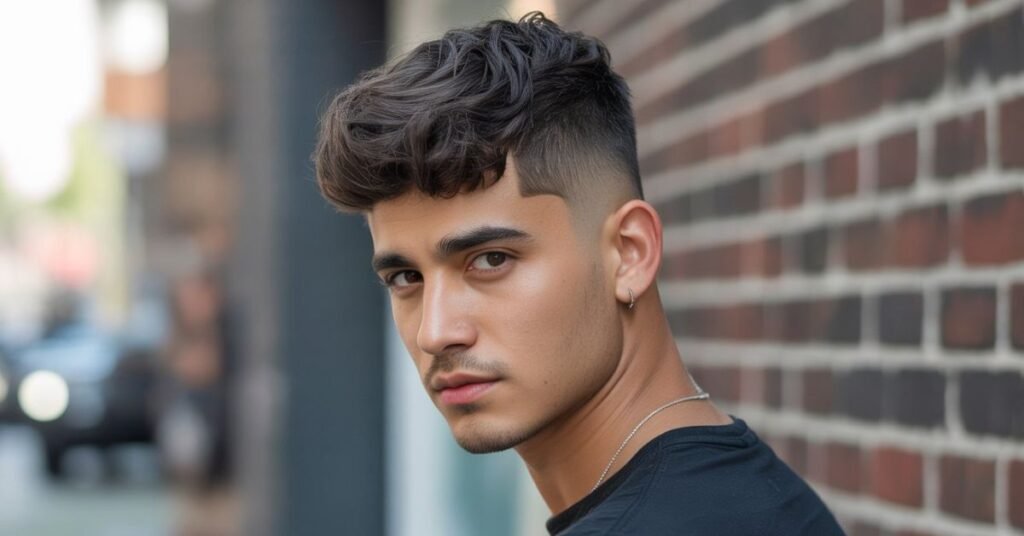 messy hairstyles men