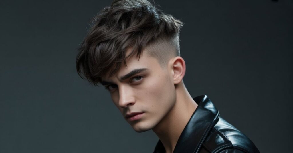 messy hairstyles men