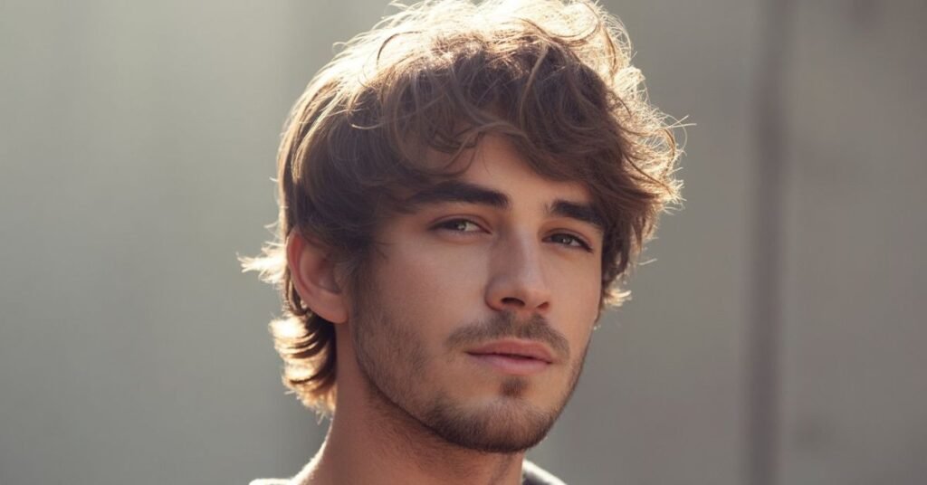 messy hairstyles men