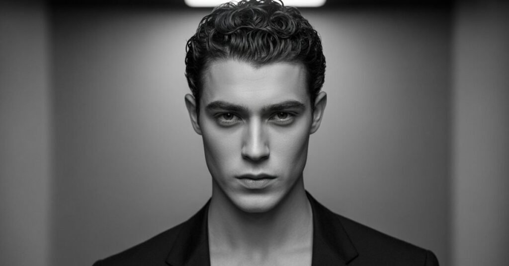 slicked back hairstyles