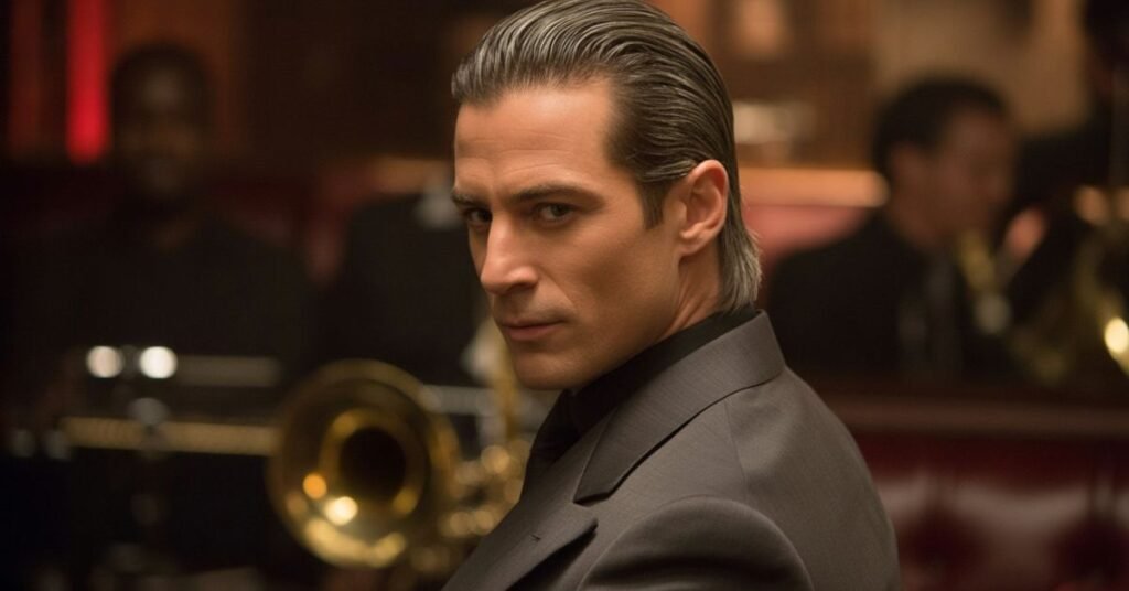 slicked back hairstyles