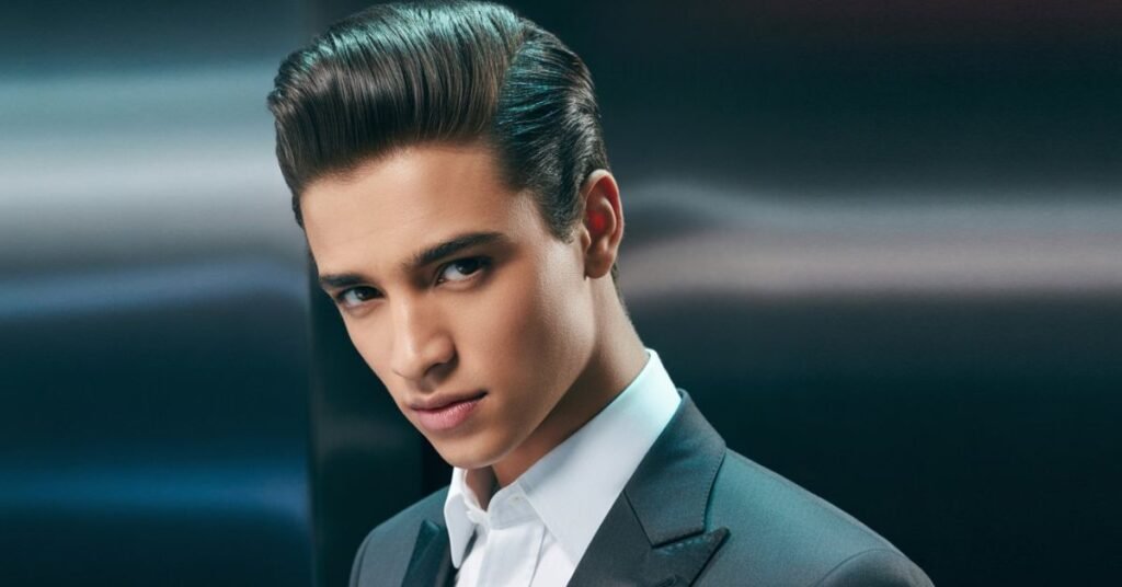 slicked back hairstyles