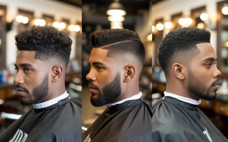 fade haircuts for black men