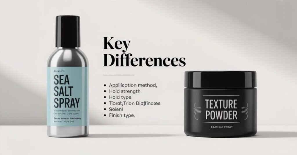 sea salt spray vs texture powder