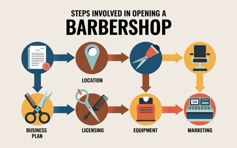 how much does it cost to open a barber shop