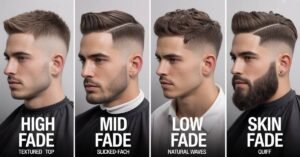 types of fade haircuts
