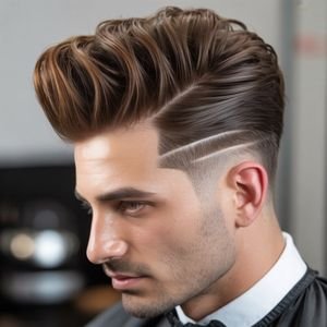 undercut fade